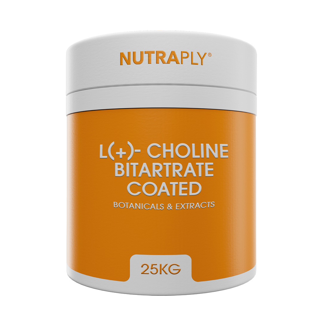 L(+)- Choline Bitartrate coated